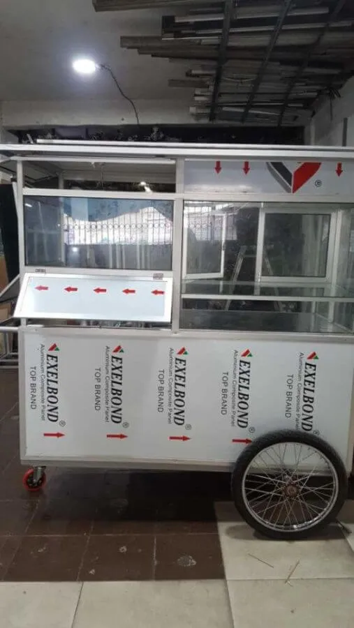 Gerobak — gerobak aluminium, foto 11
