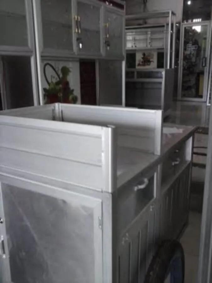 Gerobak — gerobak aluminium, foto 3