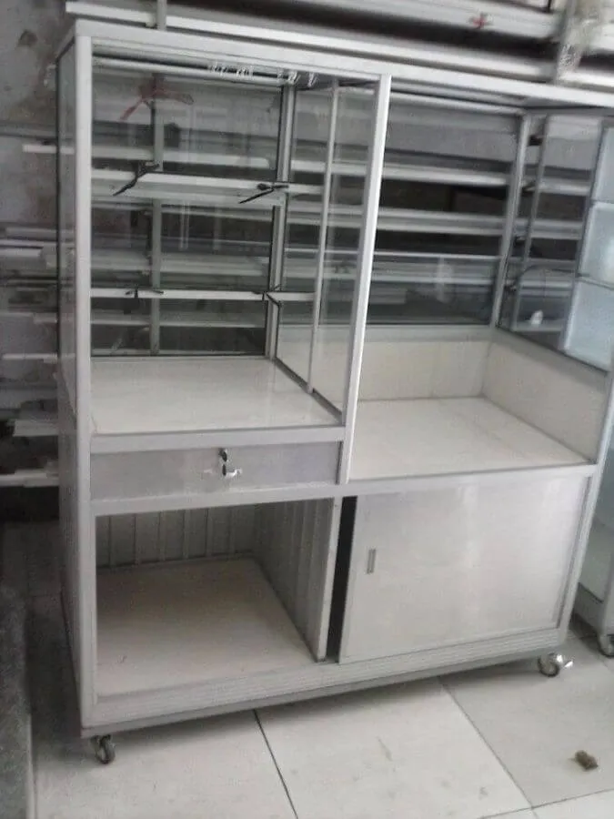 Rak Kaca — rak kaca aluminium, foto 5