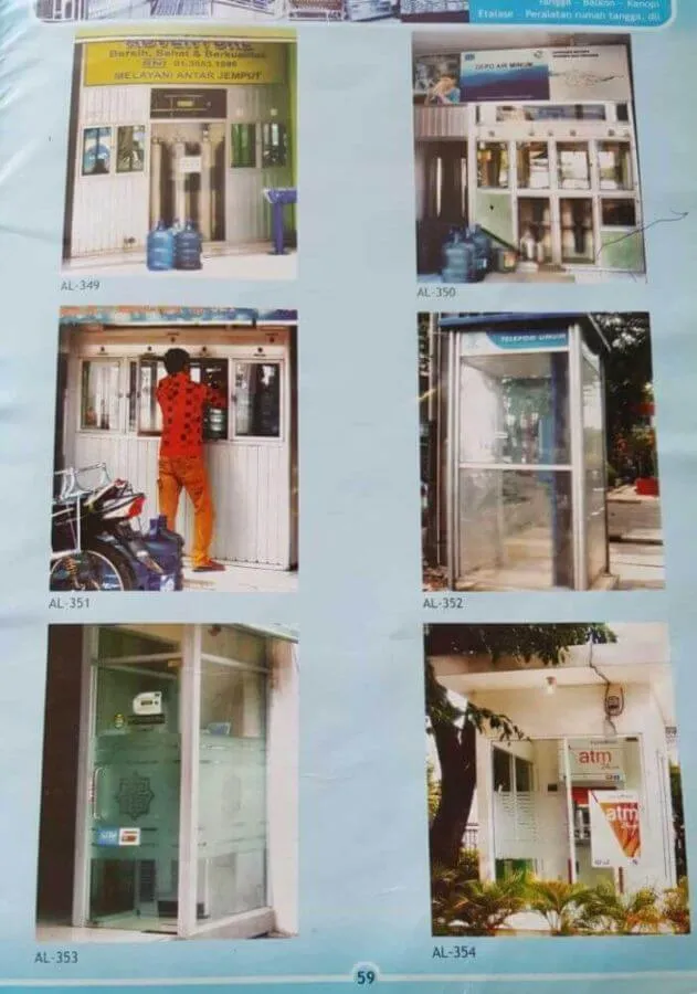 Rak Kaca — rak kaca aluminium, foto 16