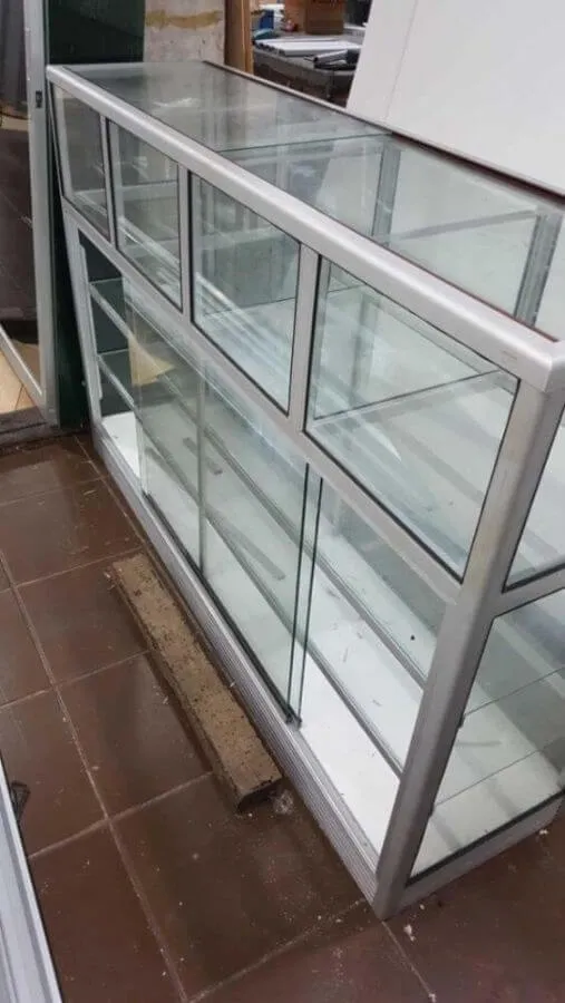 Rak Kaca — rak kaca aluminium, foto 9