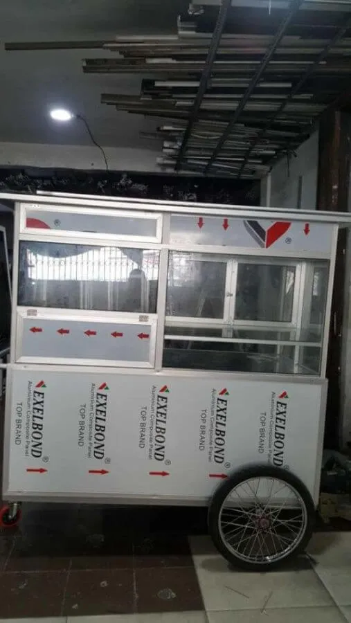 Gerobak — gerobak aluminium, foto 9
