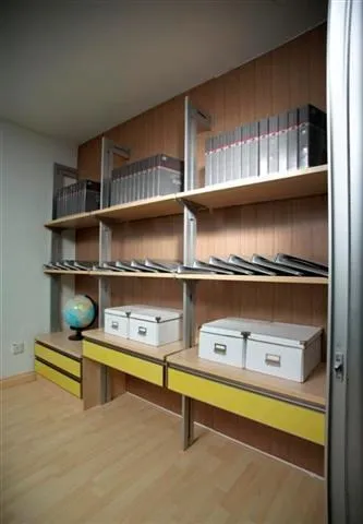 Rak Buku — rak buku aluminium, foto 8