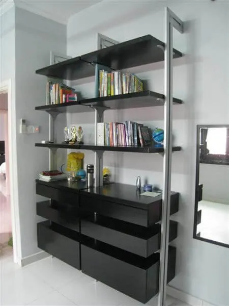 Rak Buku — rak buku aluminium, foto 9